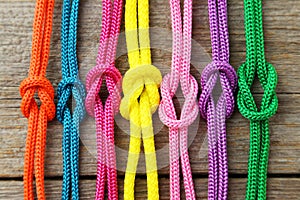 Colorful ropes