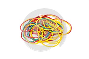 Colorful rubber bands