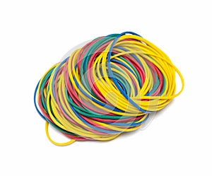 Colorful rubber bands