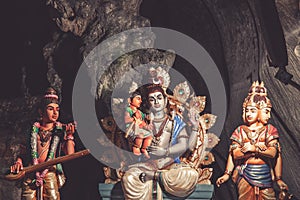 Colorful Saints in the Batu Caves, Kuala Lumpur, Malaysia