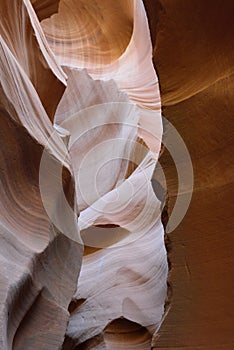 Colorful sandstone walls, Lower Antelope Canyon, Hasdestwazi, LeChee Chapter, Navajo Nation, Arizona photo