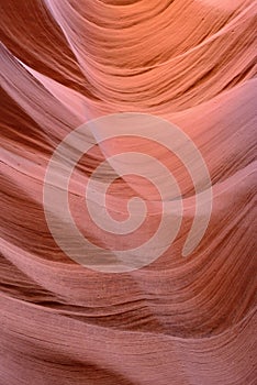 Colorful sandstone wave, Lower Antelope Canyon, Hasdestwazi, LeChee Chapter, Navajo Nation, Arizona photo