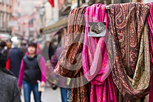 Colorful scarves