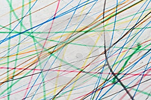 Colorful scribble background