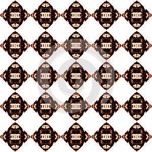 Colorful seamless ethnic tiles azulejos Ikat spanish tile pattern. Italian majolica Mexican puebla talavera Moroccan, Turkish,