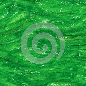 Colorful Seamless Green Background Texture Drawn With Oil Pastels On Paper