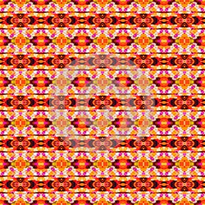 Colorful seamless portuguese tiles Ikat spanish tile pattern Italian majolica. Mexican puebla talavera Moroccan,Turkish, Lisbon