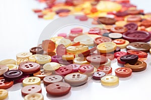 colorful sewing buttons background