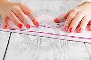 Colorful sewing buttons (clasper)