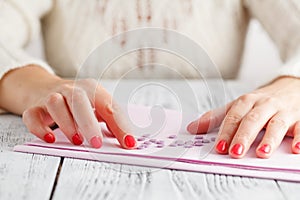 Colorful sewing buttons (clasper)