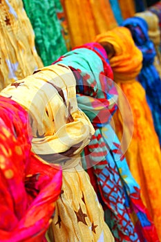 Colorful shawls