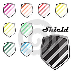 Colorful Shields