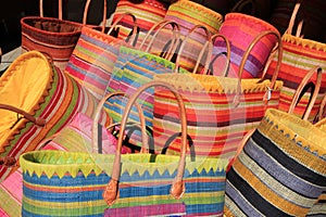 Colorful shopping bags