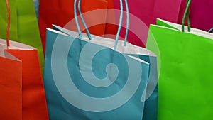 colorful shopping bags