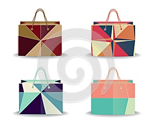 Colorful shopping bags