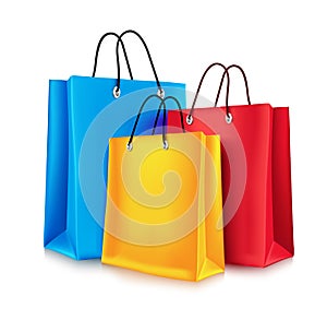 Colorful Shopping Bags photo
