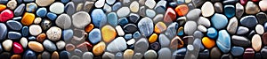 Colorful Small Stones Background