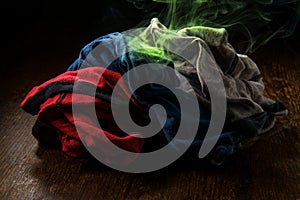 Colorful Smelly Underwear Laundry