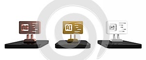 Colorful Software, web developer programming code icon isolated on white background. Javascript computer script random