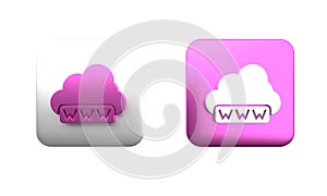 Colorful Software, web development, programming concept icon isolated on white background. Programming language and