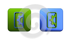Colorful Software, web development, programming concept icon isolated on white background. Programming language and