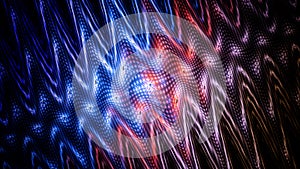 Colorful sonic waves abstract background