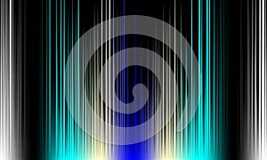 Colorful sound waves vector design.digital equalizer audio sound waves on black background, stereo sound effect signal.