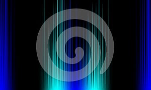 Colorful sound waves vector design.digital equalizer audio sound waves on black background, stereo sound effect signal.