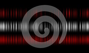 Colorful sound waves vector design.digital equalizer audio sound waves on black background, stereo sound effect signal.