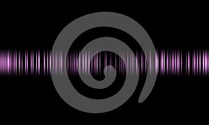 Colorful sound waves vector design.digital equalizer audio sound waves on black background, stereo sound effect signal.