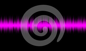 Colorful sound waves vector design.Music sound waves.Colorful music sound waves on Black background.