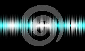 Colorful sound waves vector design.Music sound waves.Colorful music sound waves on Black background.