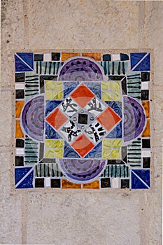 Colorful Spanish Tile VI