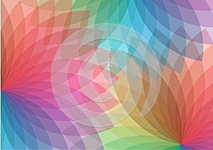 Colorful spectral background