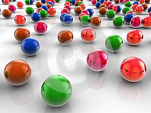 Colorful spheres