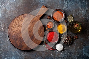 Colorful spices