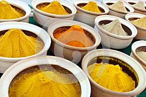 Colorful spices