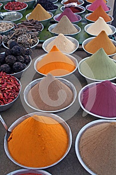 Colorful spices - Nubian Village