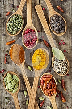 Colorful spices