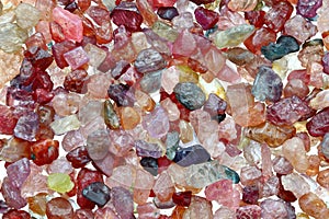 Colorful spinel background