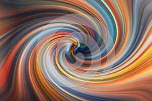 Colorful spinning , Mixing Color Blender twisted and Twirling shade of vivid colors abstract for background