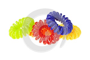 Colorful Spiral Elastic Hair Ties