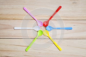 Colorful spoon