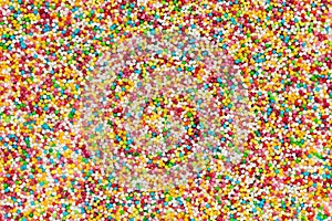 Colorful sprinkle dots