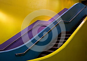 Colorful stairway