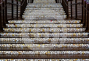 Colorful stairway in Las Vegas