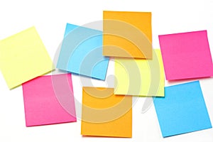 Colorful Sticky Notes - horizontal format