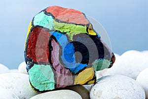 Colorful stone