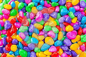 Colorful stones background