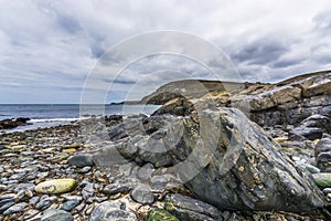 Colorful stones at higer bal cove